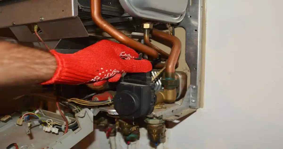 قطع شدن گاز یکی دیگر از علت روشن شدن چراغ قرمز پکیج است.