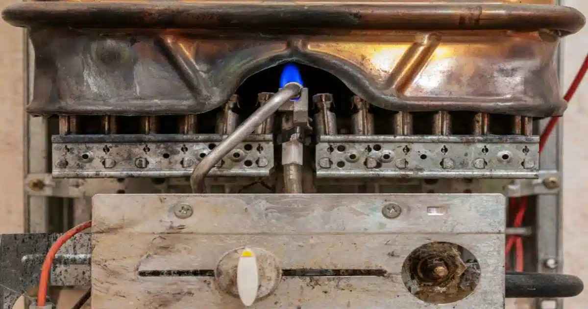 یکی دیگر از علت روشن شدن چراغ قرمز پکیج ، تشکیل نشدن شعله پکیج است.