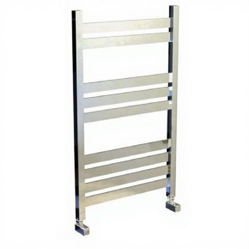 حوله خشک کن استیل فلت 50 در 100مستطیلی کروم براق حوله خشک کن استیل فلت مستطیلی کروم براق لوتوس رادیاتور