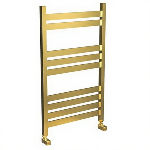حوله-خشک-کن-استیل-فلت-مستطیلی طلایی مات 1 حوله خشک کن استیل فلت مستطیلی طلایی مات لوتوس رادیاتور