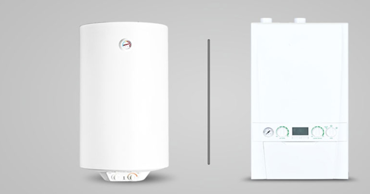 فضای اشغال شده، از دیگر تفاوت پکیج و آبگرمکن دیواری است.